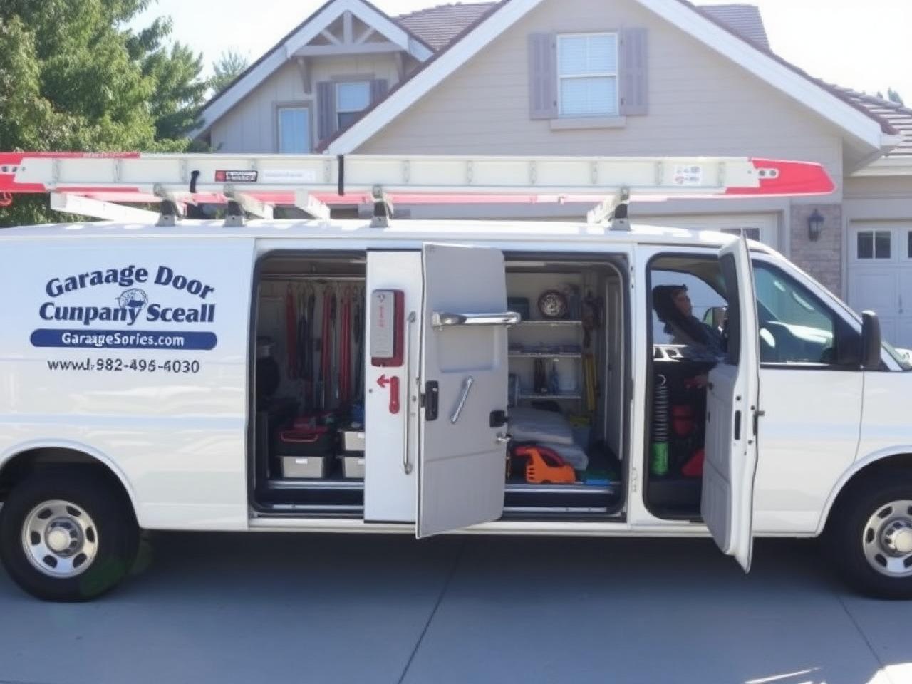 Our service van ready to dispatch